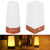 Motion Sensor Night Light Battery Powered LED Table Lamp Warm White Wireles