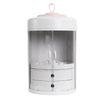 360 Rotating Makeup Organiser Case Cosmetic Storage Box Perfume Display Stand UK