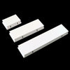 Set of 3 White Floating Wall Shelves Display Storage Shelf Wall Unit Rack