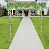 Romantic Wedding Arch Party Backdrop Stand Elegant White Metal Frame Flower Rack
