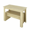 Wooden Dining Table and Chairs Set 2 Bench Kitchen Furniture Activity Desk Kid