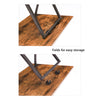 Folding TV Tray Set of 2 Camping Party Picnic Table Laptop Table Outdoor