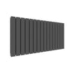 Anthracite Designer Radiator Vertical Horizontal Flat Panel Oval Column Rads