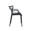 Set of 4 Masters Chairs Modern Style Office Home Dining Chairs Black/White/Gr