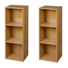 2, 3, 4 Tier Wooden Bookcase Shelving Display Shelves Storage Unit Wood Shelf