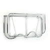 3 Tier Chrome Coated Dish Drainer Holder Sink Rack Drip Tray Plates Cutlery Cups
