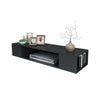 Wall Mounted TV Unit Floating Cabinet TV Stereo Media Storage High Gloss Black