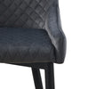 2X Velvet Dining Chairs Diamond Seat Padded Kitchen Dining room Chairs CLIPOP