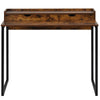 Computer Desk Home Office Desk Table with Drawers Writing Desk Wooden Study Desk