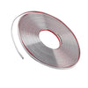 15M 6mm Car Chrome DIY Moulding Trim Strip For Door Window Bumper Grille UK
