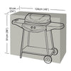MEDIUM BBQ COVER OUTDOOR WATERPROOF BARBECUE COVERS GARDEN PATIO GRILL PROTECTOR