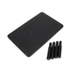Black Height Adjustable PC Laptop Desktop Monitor Stand Computer Screen Riser