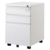 Mobile Filing Cabinet Steel 2 or 3 Drawers with Lock and Handles Home Office