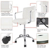 Office Desk Chair Ergonomic Task Chair Swivel Seat Flip-up Arms Lumbar Support