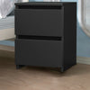 Modern 2 Drawer Chest of Drawers Bedside Table Cabinet Nightstand Bedroom