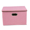 Foldable Fabric Storage Box with lid Drawer Toys/Books/Clothes Shelving Organise