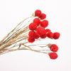15Pcs Dried Flower Bouquets Artificial Strawberries Grass Flower Home Decor DIY