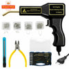 Hot Stapler Plastic Repair Car Bumper Fender Fairing Welder Gun Kit +200 Staples