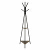 Metal Coat Stand Coat/Hat/Jacket/Umbrella Floor Standing Rack Clothes Hanger