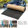 2m 10mm Thick Roll Car Sound Proofing Noise Heat Insulation Foam Self Adhesive