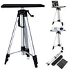 Height Adjustable Laptop DV Projector Stand Holder Heavy Duty Tripod Flat Tray
