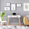 Computer Desk Writing Table with 2 Drawers Laptop PC Table Workstation Wooden