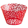 25/50/100 Filigree Vine Cupcake Wrappers Cases Gift Xmas Wedding Birthday Cake