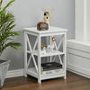Small Coffee Table 3 Tier Sofa Side End Stand Storage Table Bedroom Nightstand