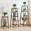 3/4Tier Wooden Plant Flower Display Stand Pot Shelf Indoor Garden Storage Rack