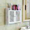 Bathroom Wall Cabinet 2 Door Vanity Cupboard Storage Wall-Mounted Cabinet NG
