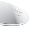 Round LED Bathroom Mirror Demister Pad Touch Sensor Magnifying With Plug 600mm