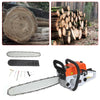 2-Stroke 52cc Petrol Chainsaw Easy Start 20-inch E-Start Chain Saw 20" Tool Kit