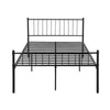 Double Bed Solid 4ft Metal Beds Frame with Large Storage Space For Kids Adults