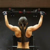 New Wall-Mounted Pull-Up Horizontal Bar Chin Up Exerecise with Foam Grips