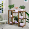 Wooden Vertical Garden Planter Stand Plant Flower Pot Display Shelves Detachable