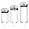 Inmotion White Stainless Steel Auto Sensor Kitchen Waste Dust Bin 30L, 42L, 50L