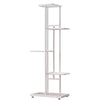 5Tier Metal Ladder Plant Stand Home Outdoor Garden Flower Pot Shelf Display Rack