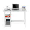 Computer Desk Home Office Student Working Study Writing Table with Book Shelf