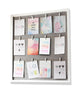 Large Peg Photo Frame - White