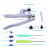UK 360pcs/set Prong Pliers Ring Press Studs Snap Popper Fasteners Tool Kit