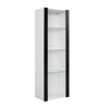 Modern Tall Display Cabinet Cupboard Sideboard Unit RGB LED Lights Living Room