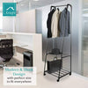 Clothes Rail Rack Garment Dress Shirts Hanging Display Stand Shoes Storage Shelf