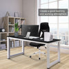 PC Computer Desk Writing Study Table Office Home Workstation Wooden Metal UK