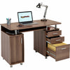Computer Desk with Storage & A4 Filing Drawer Home Office - Emperor