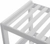 3 Tiers Shoe Rack Storage Shelf Display Stand Organiser Unit White
