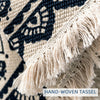 120CM Bohemia Style Round Morocco Area Rug Tassel Carpet Mat Floor Blanket A+