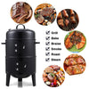 Smoker BBQ Grill Charcoal Barbecue Garden Outdoor Patio Camping Cooking Firepit