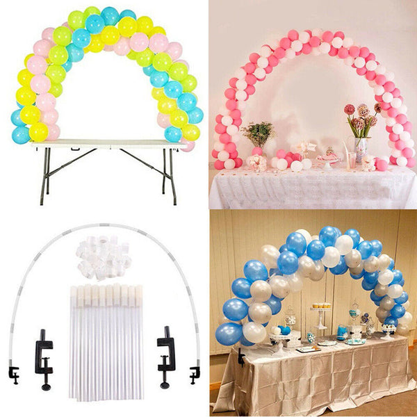 Chamvis Tabletop Balloon Arch Kit  13ft Adjustable Balloon Arch Stand