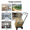 Heavy Duty Folding Portable Hand Sack Trolley Truck Barrow Cart with 2 Wheel