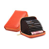 Vintage Genuine Leather RFID Card Holder Women Men Wallet Credit Card Holders